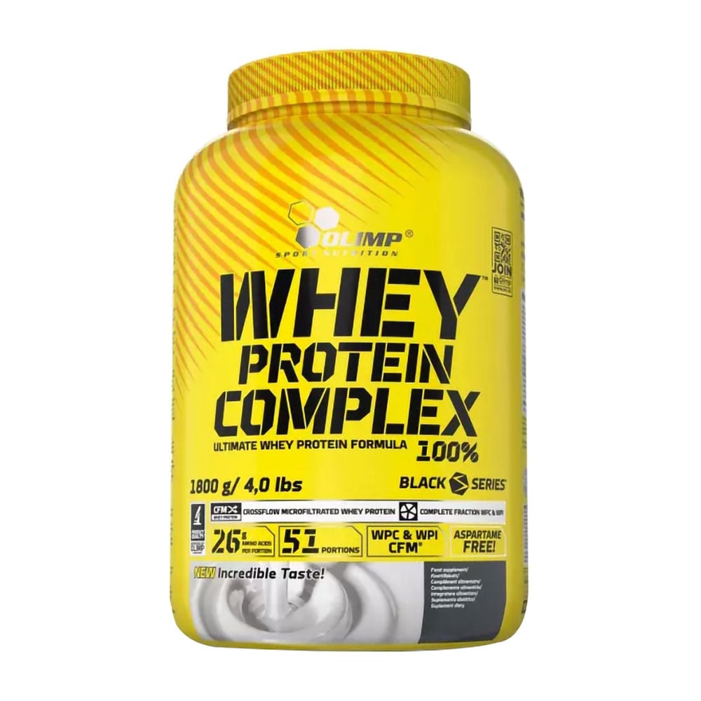 Протеїн Olimp Sport Nutrition Whey Protein Complex 100% Полуниця, в порошку, 1.8 кг